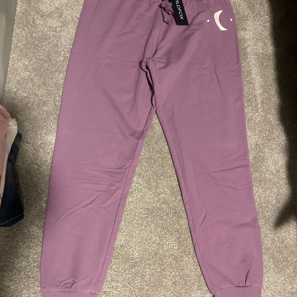 Purple Kids Jogger Pants